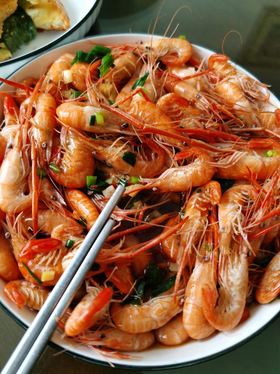 三步完成的酱油河虾