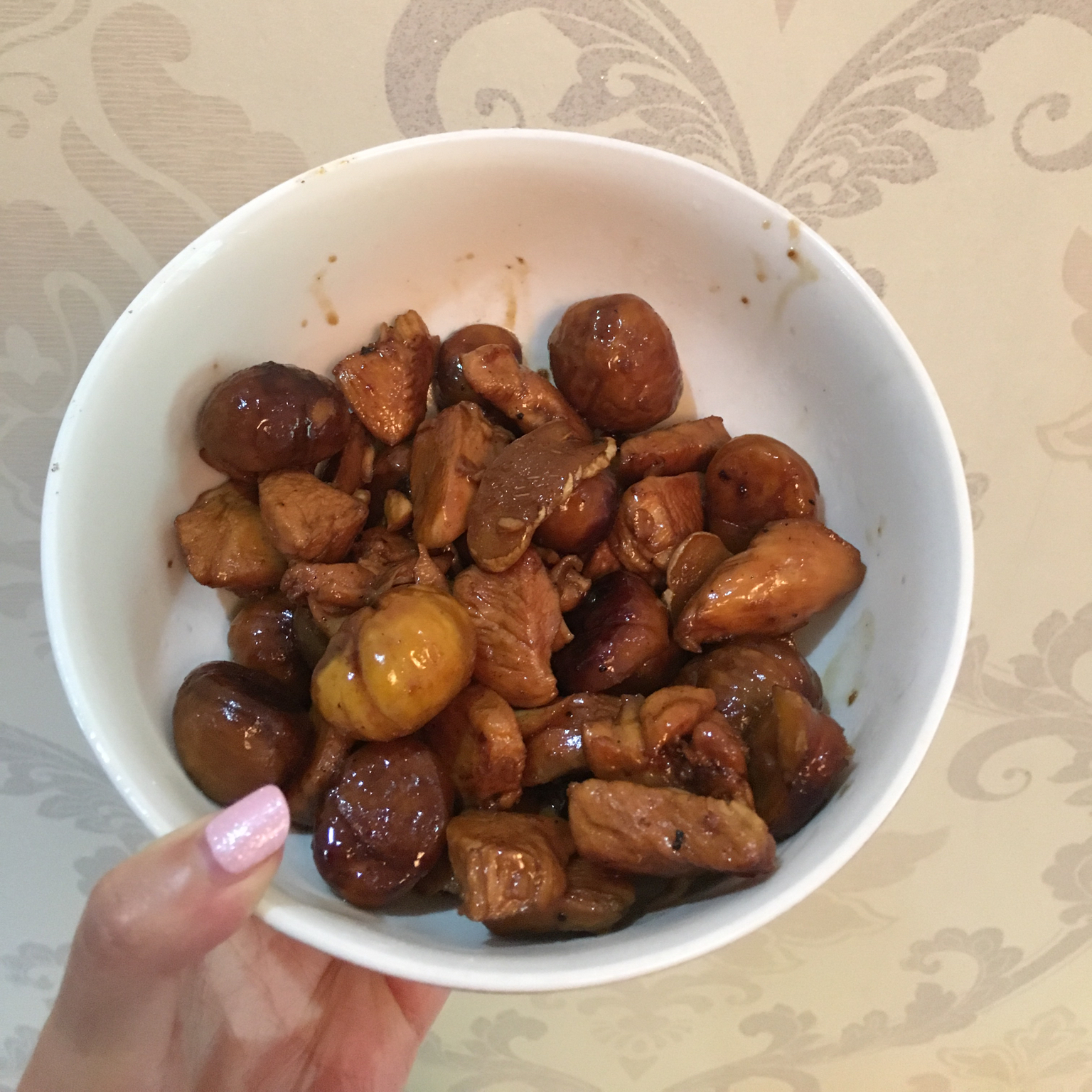 板栗烧鸡