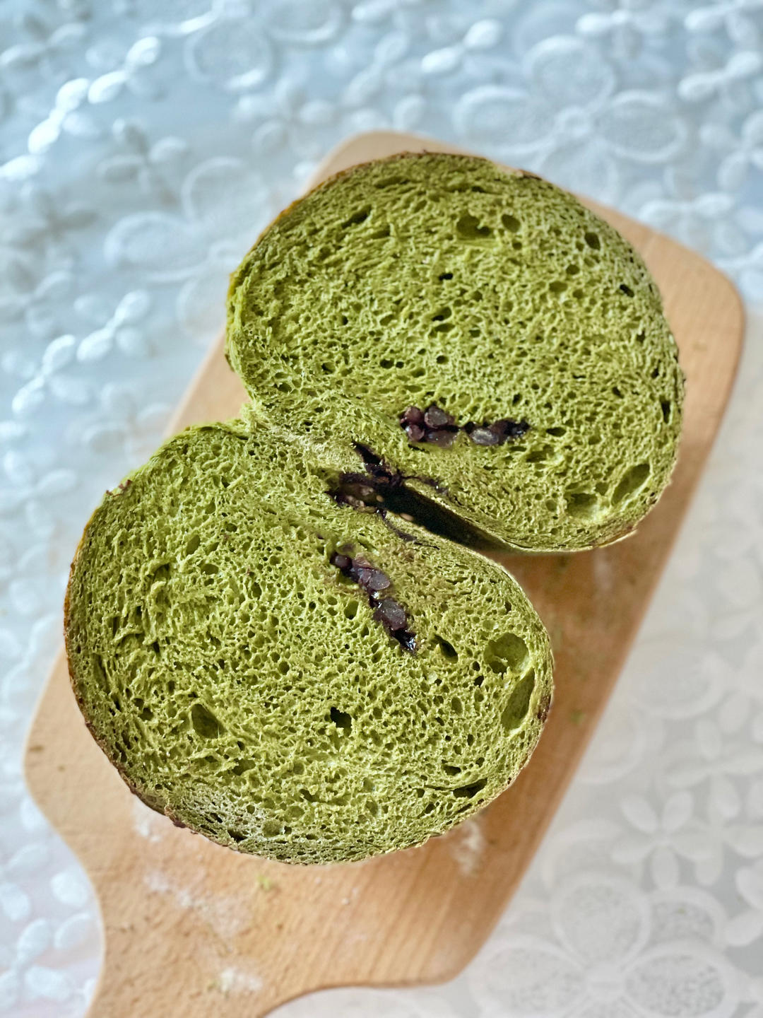 无糖油抹茶红豆巧克力软欧