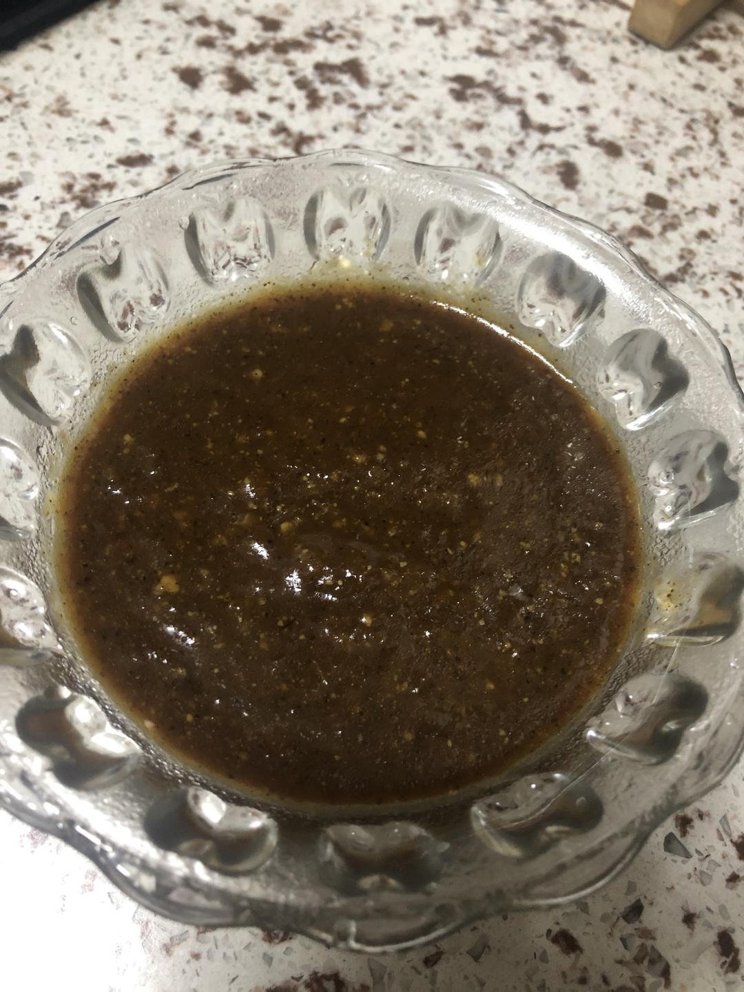 简单快手黑胡椒酱的做法步骤图 怎么做好吃 蒲蒲的小江山 下厨房