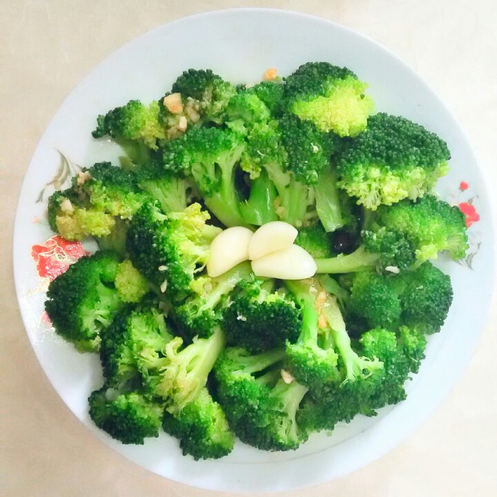 小狐狸2931做的水煮西兰花