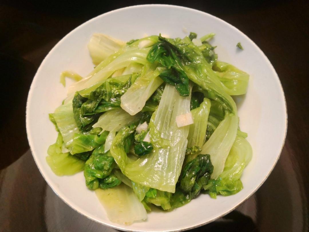 #从生菜通心菜入手教你炒出青爽脆绿的叶菜#