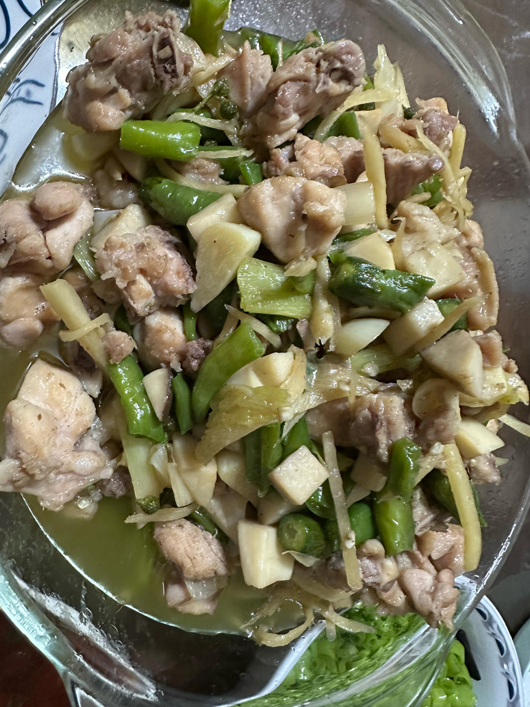 尖椒兔丁（鸡丁）