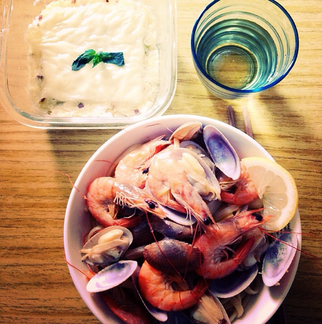 白蛤蒜仔意大利面