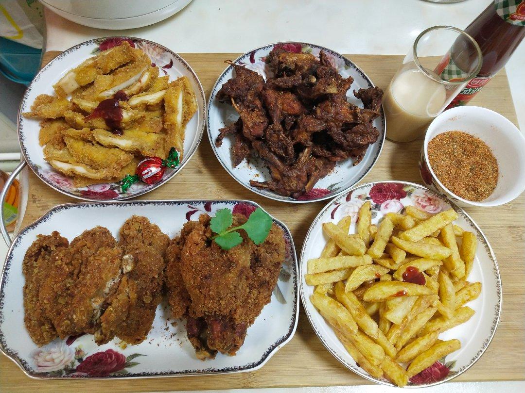 蒜香炸鸡翅