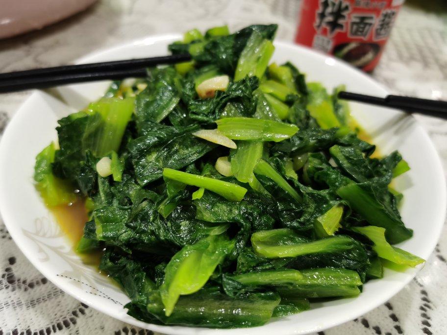 蒜蓉油麦菜（蚝油）