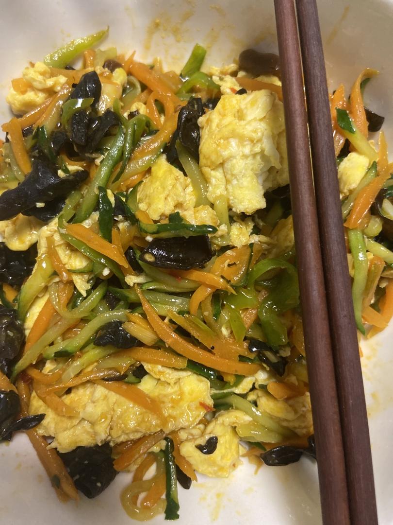 🔟分钟快手‼️比肉还好吃的鱼香鸡蛋❗️巨下饭