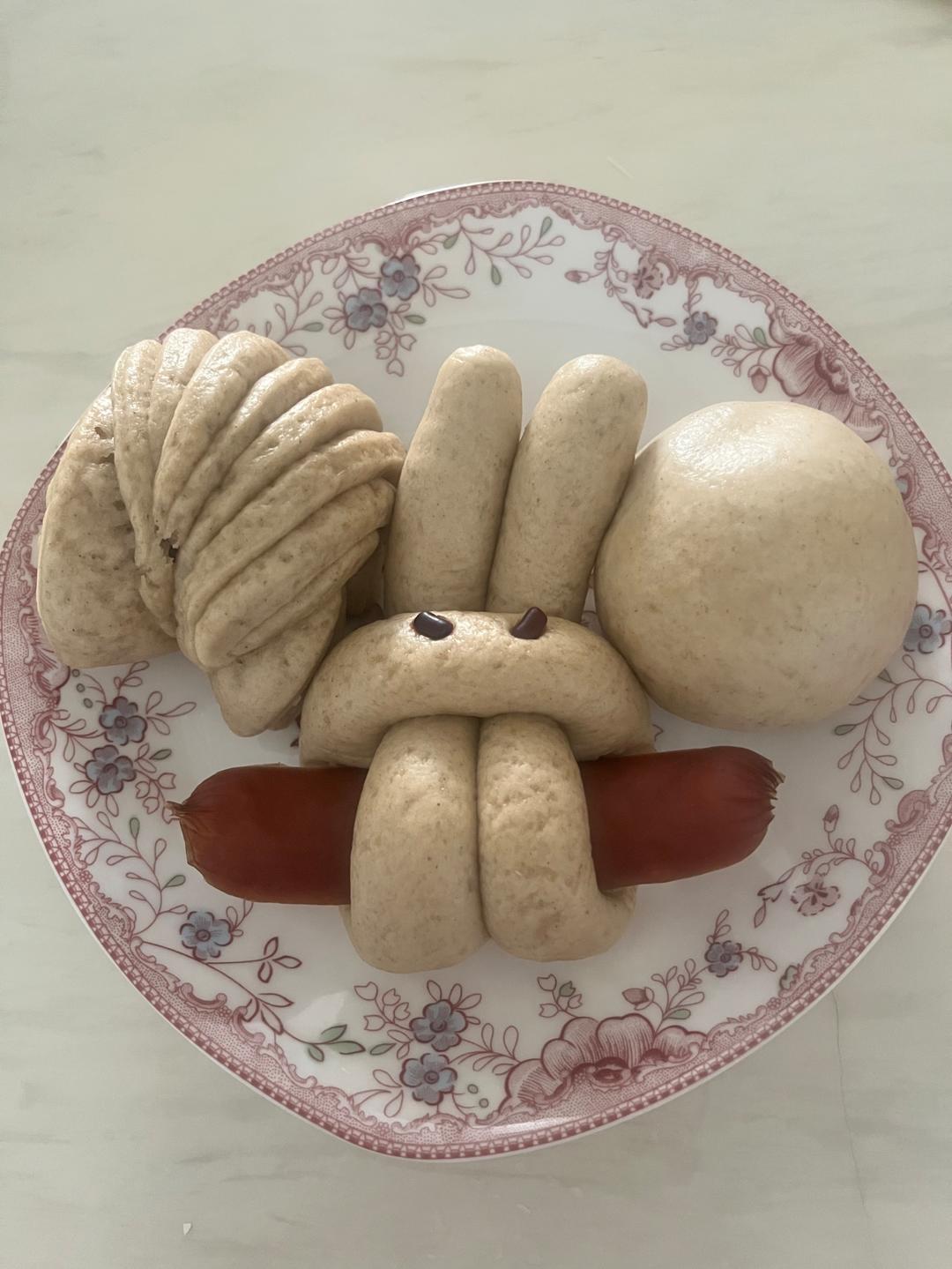 烫面馒头（更细腻更柔软更好整形）