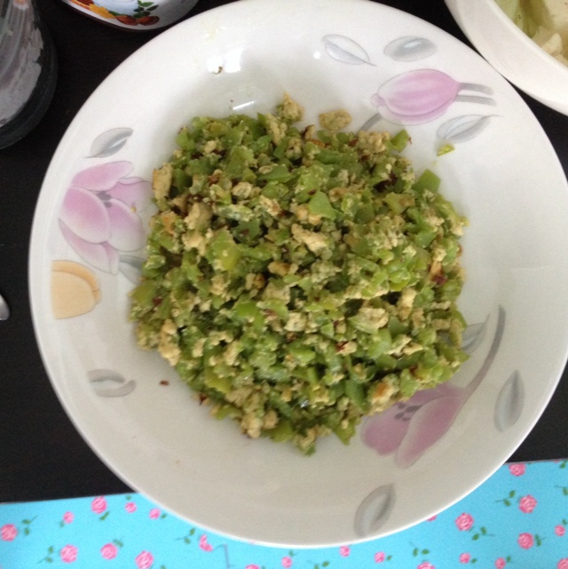 青椒炒鸡蛋