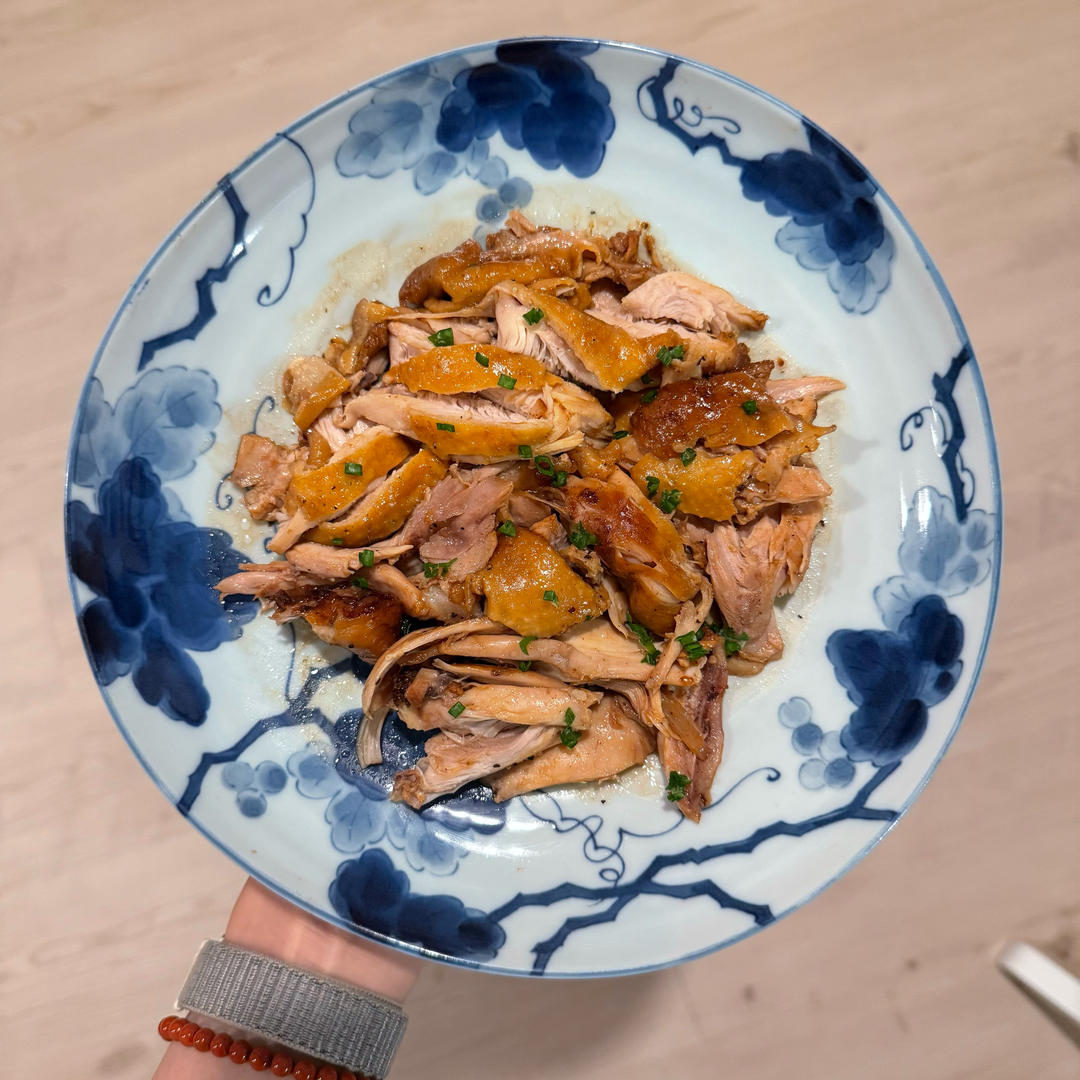 电饭煲版葱油焖鸡，年夜饭家常菜，无水无油爽嫩多汁，15分钟上桌简单快手菜