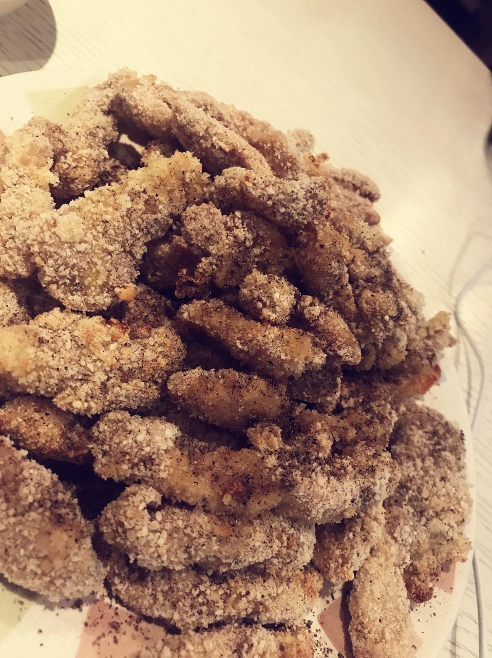 无油健康香酥鸡柳