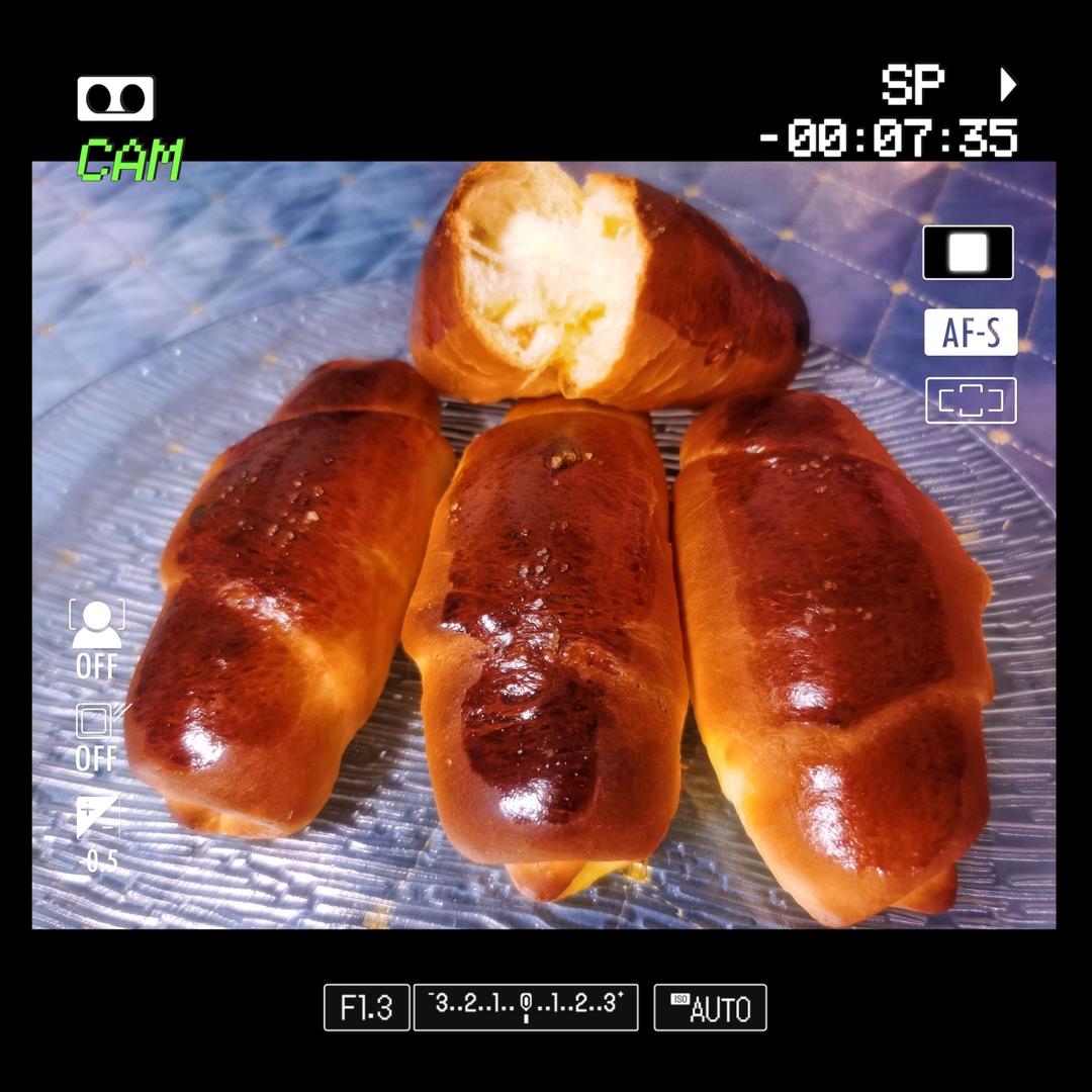 日式海盐可颂（咸可颂）-无需开酥，零失误的网红面包