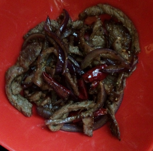 黑椒牛柳
