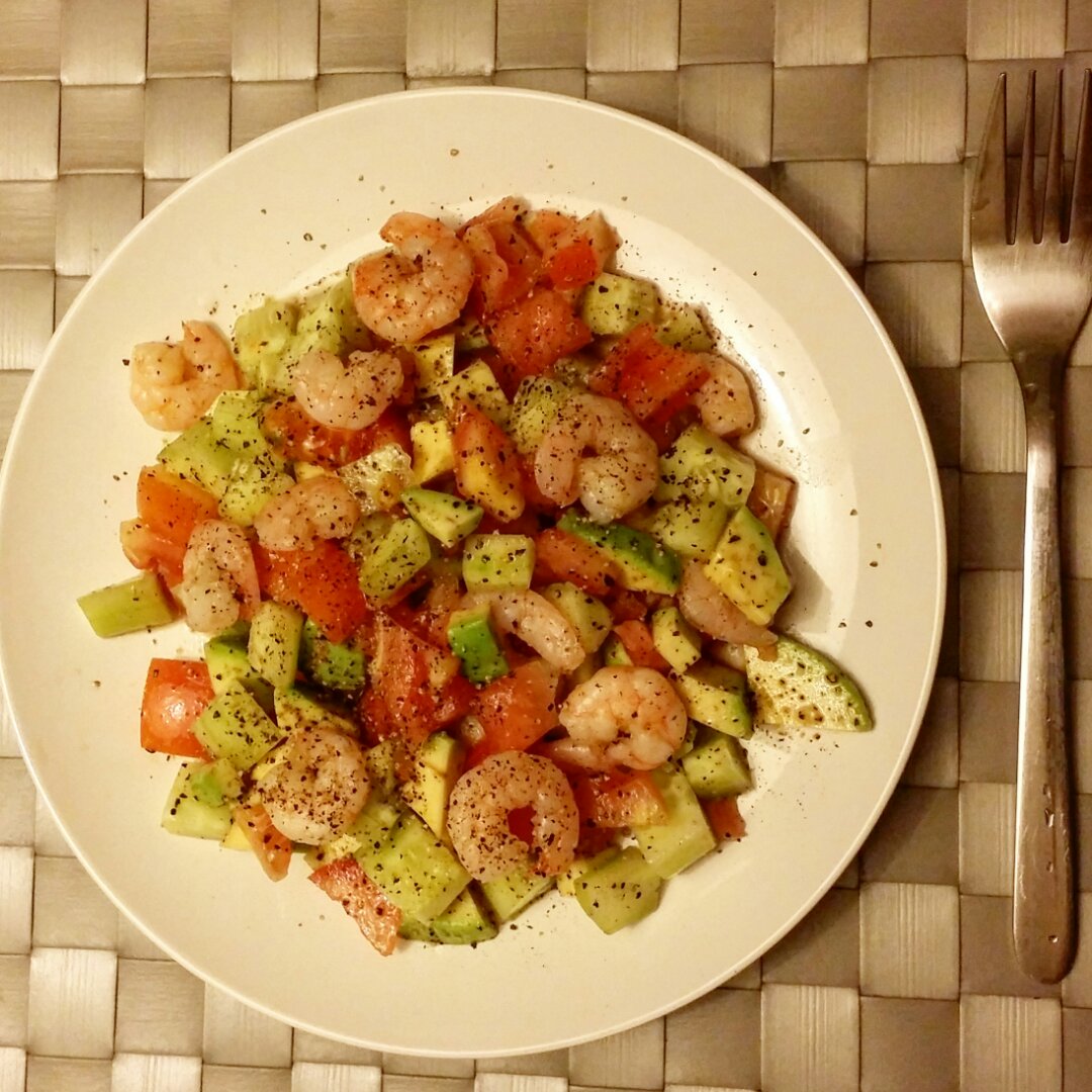 【减脂小厨房】牛油果沙拉