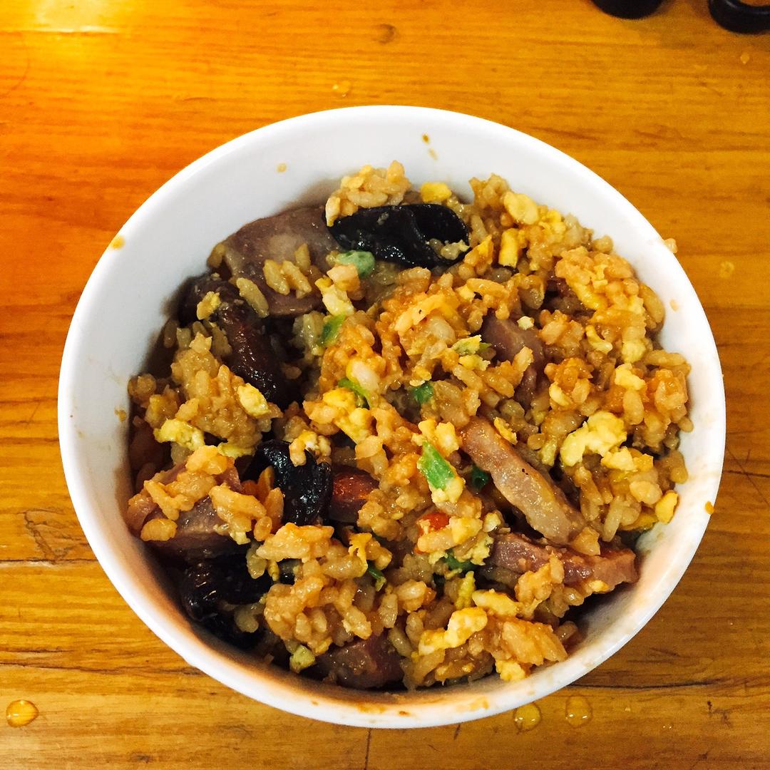 酱油炒饭(超级简单)