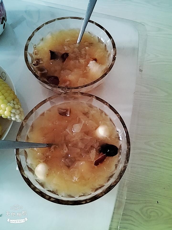 养生羹 银耳百合莲子羹 轻松出胶 电压锅版