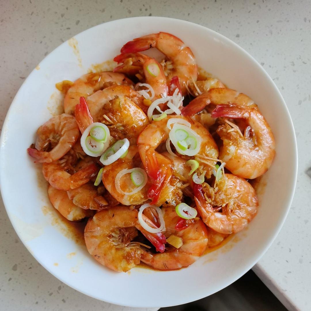 家庭版油焖大虾