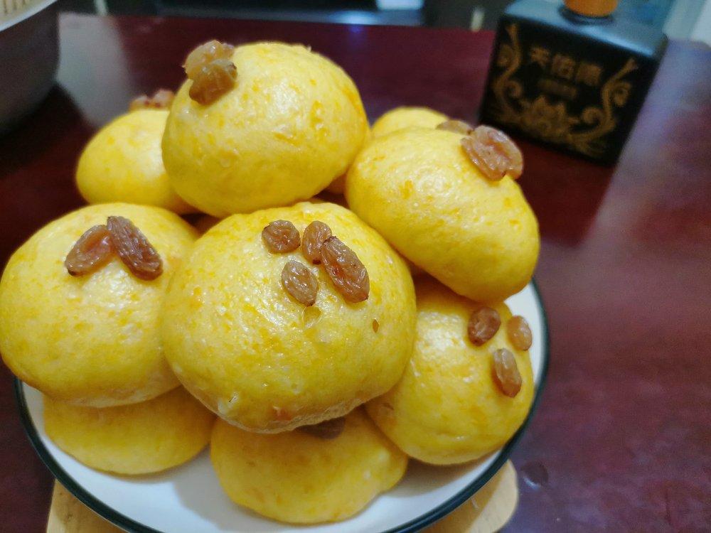 💯一根棉线就能搞定的♨️南瓜馒头｜详细制作手法视频教程