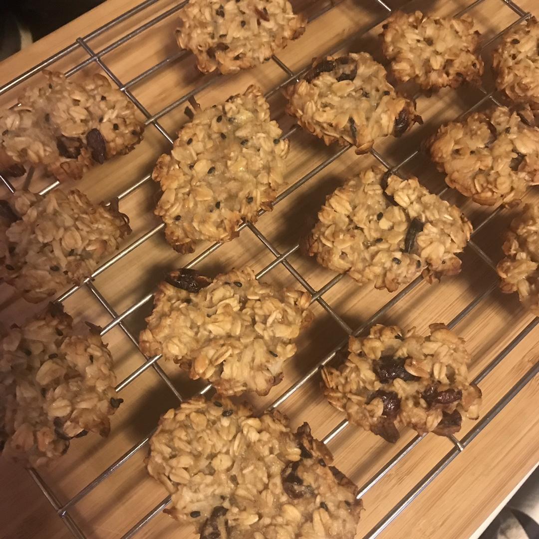 早餐香蕉燕麦饼干