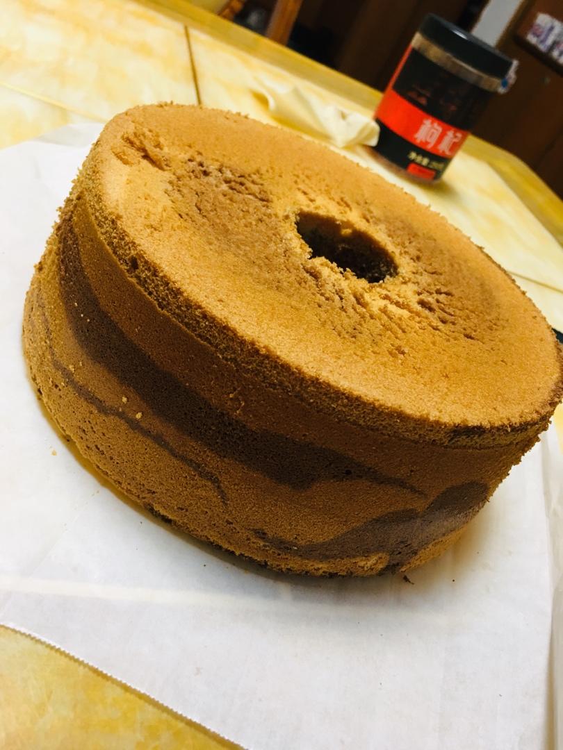 斑马纹戚风蛋糕