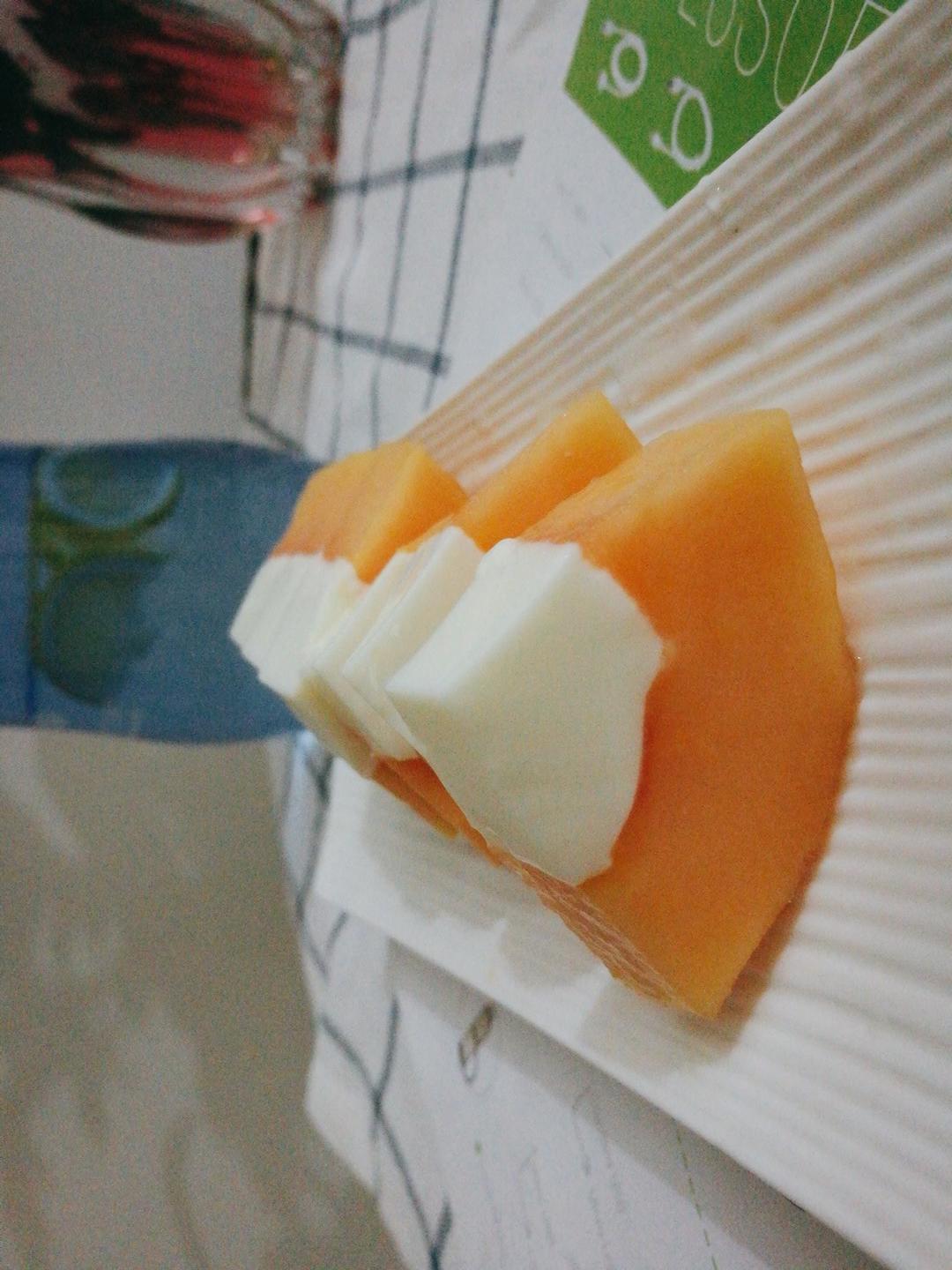 木瓜椰奶冻
