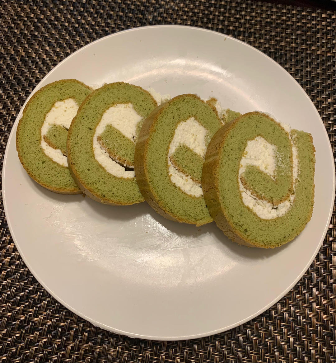 一卷就成功的抹茶蛋糕卷
