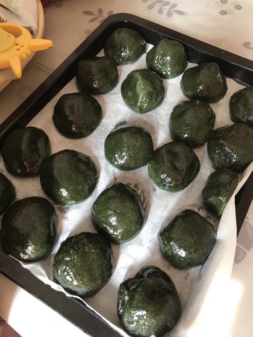 《Tinrry+》咸蛋黄肉松青团+红豆沙青团