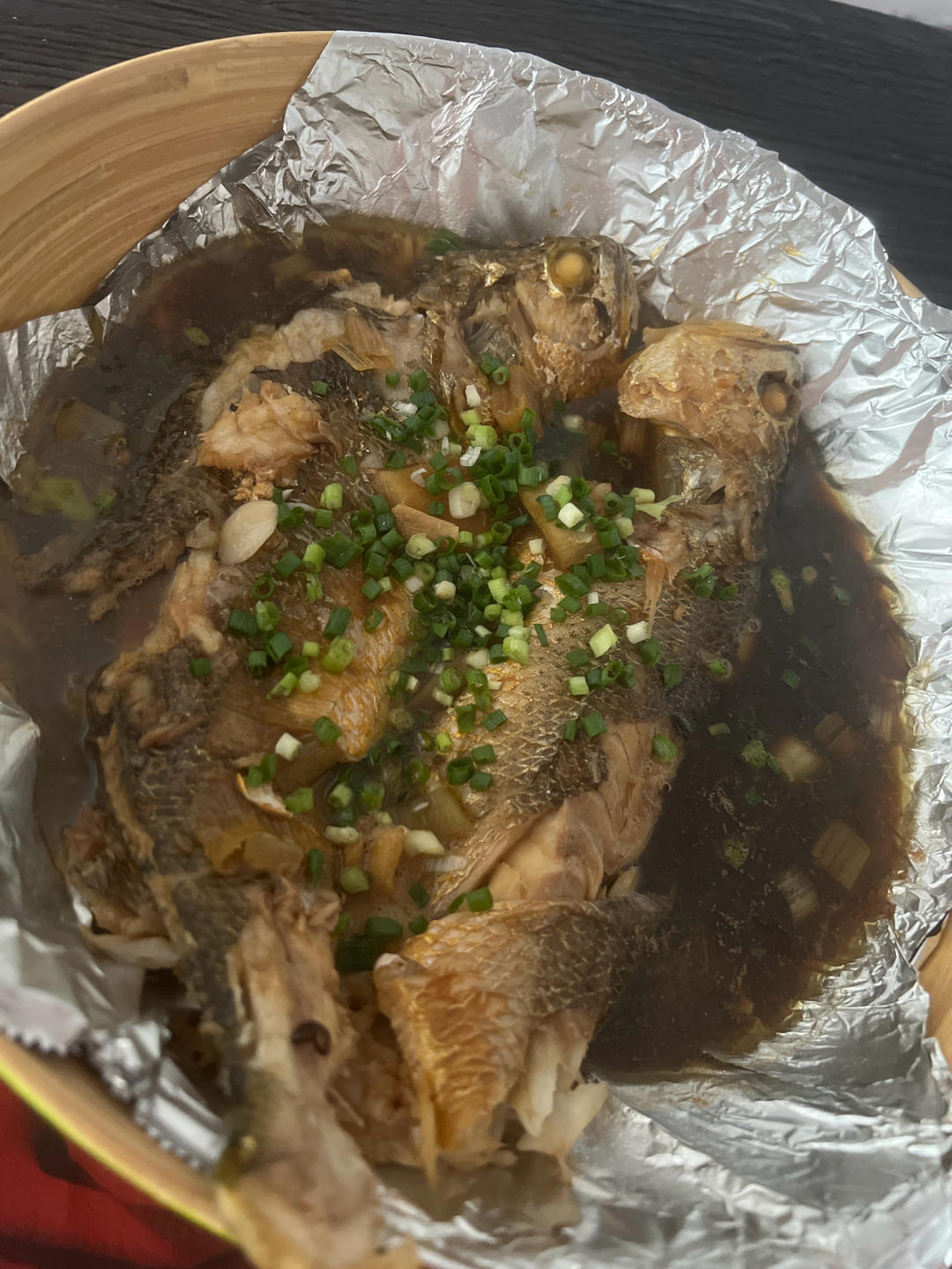 红烧黄鱼—鱼皮不破的小窍门