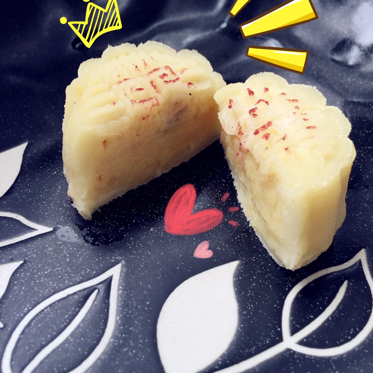 榴莲冰皮月饼的榴莲馅
