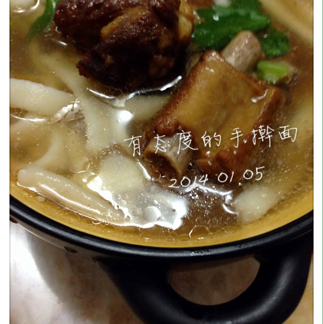 红烧排骨面