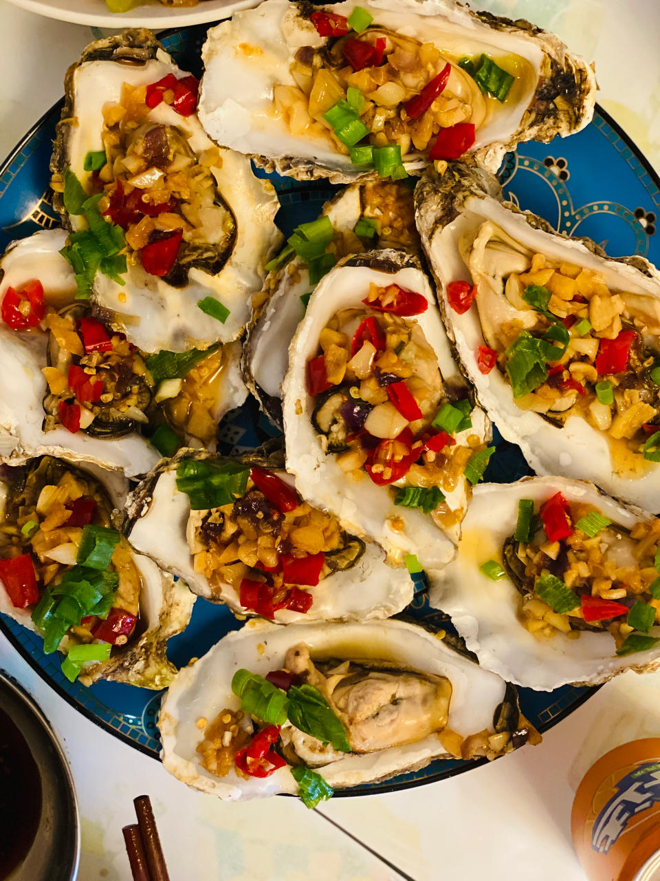 超简单～蒸蒜蓉生蚝