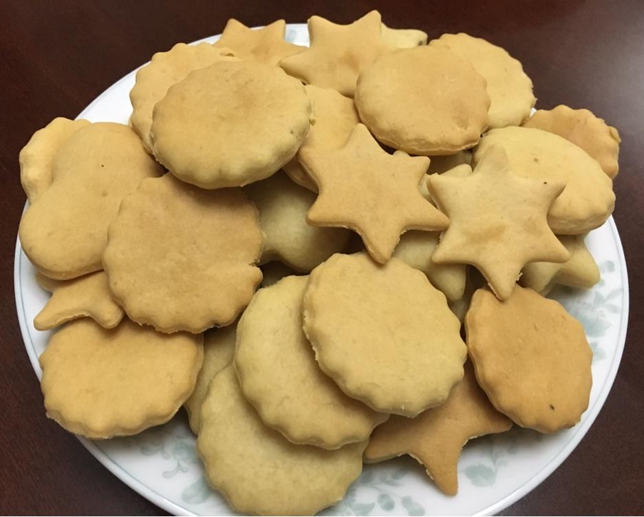 宝宝无黄油饼干（酥性饼干）