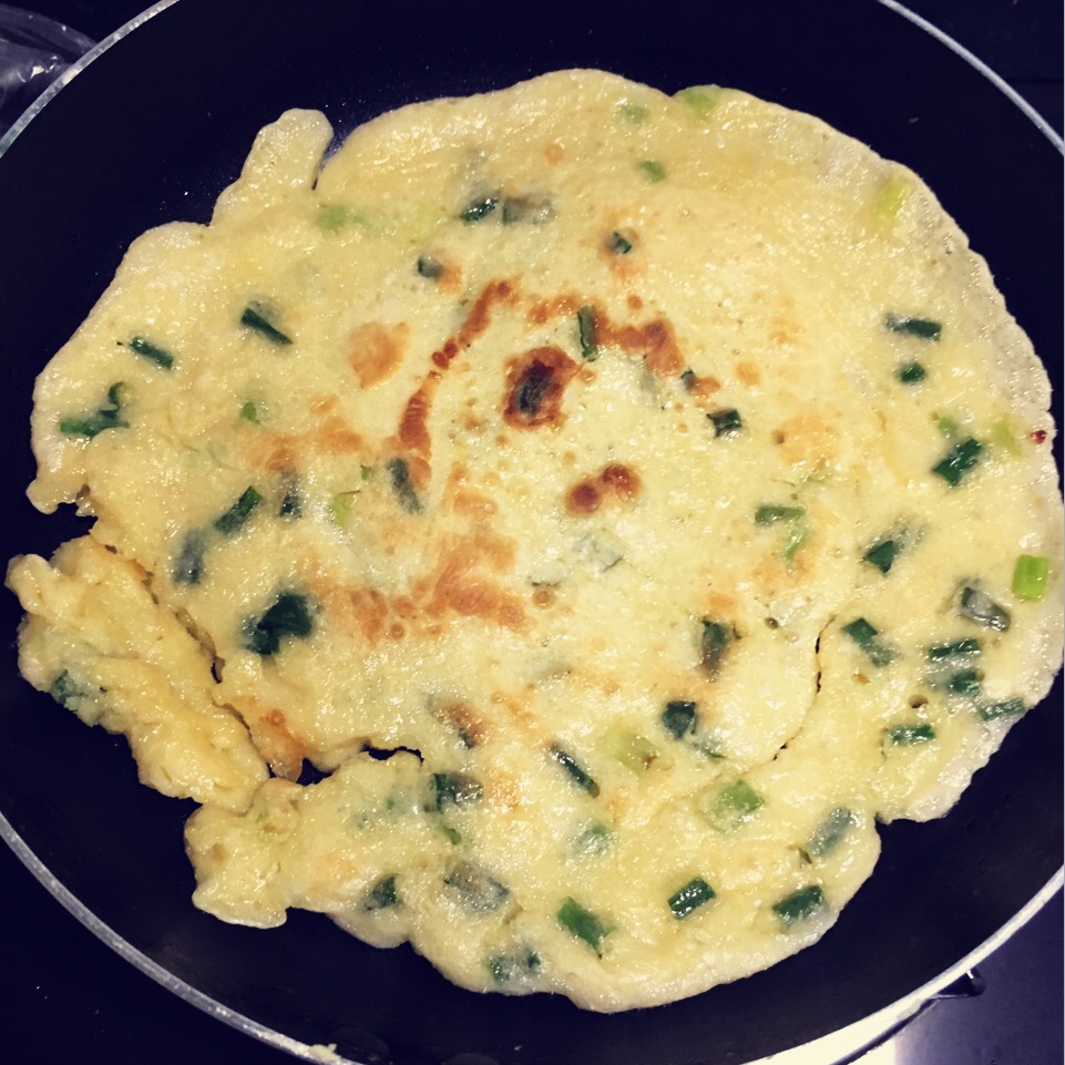 葱花鸡蛋饼