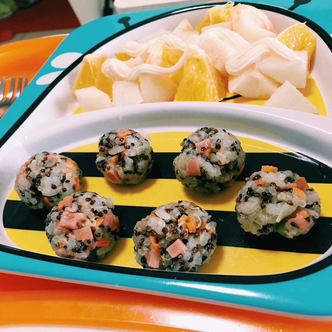 藜麦糯米球