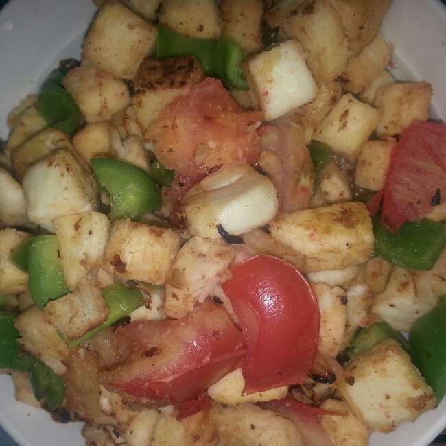 元气早餐【孜然炒馒头】