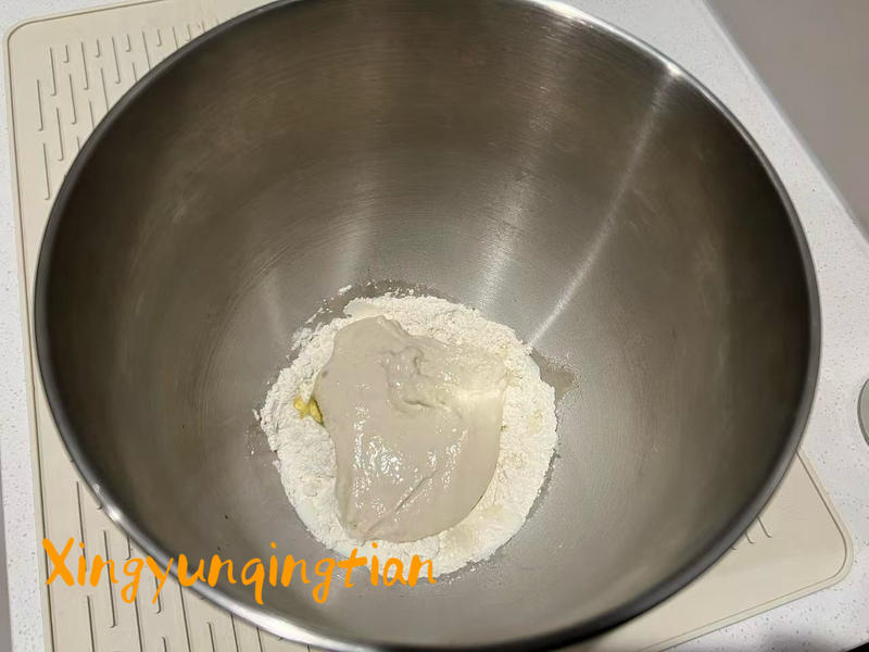 纯奶手撕吐司的做法 步骤1