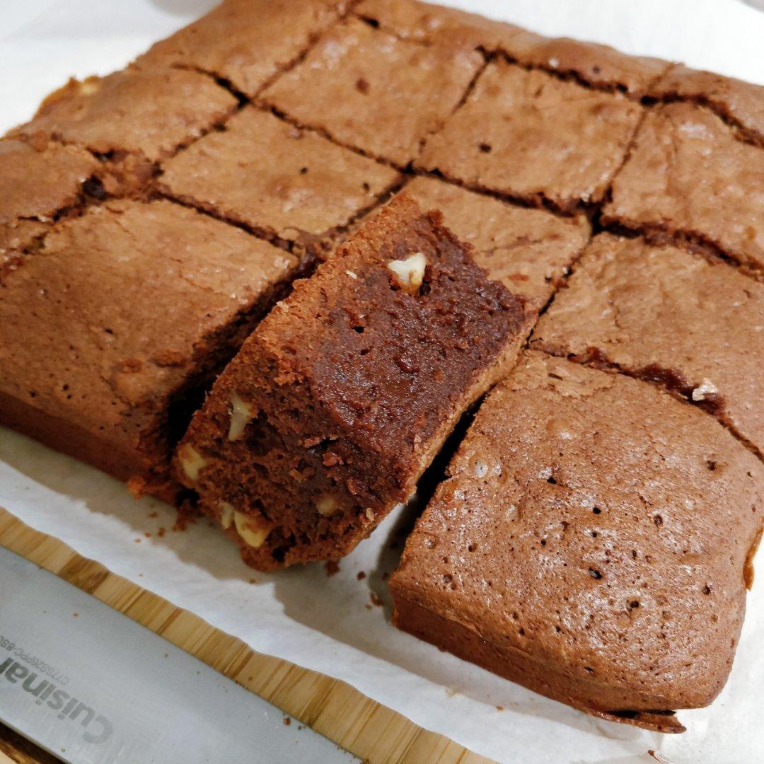 美式经典配方：巧克力布朗尼（The Perfect Brownies)