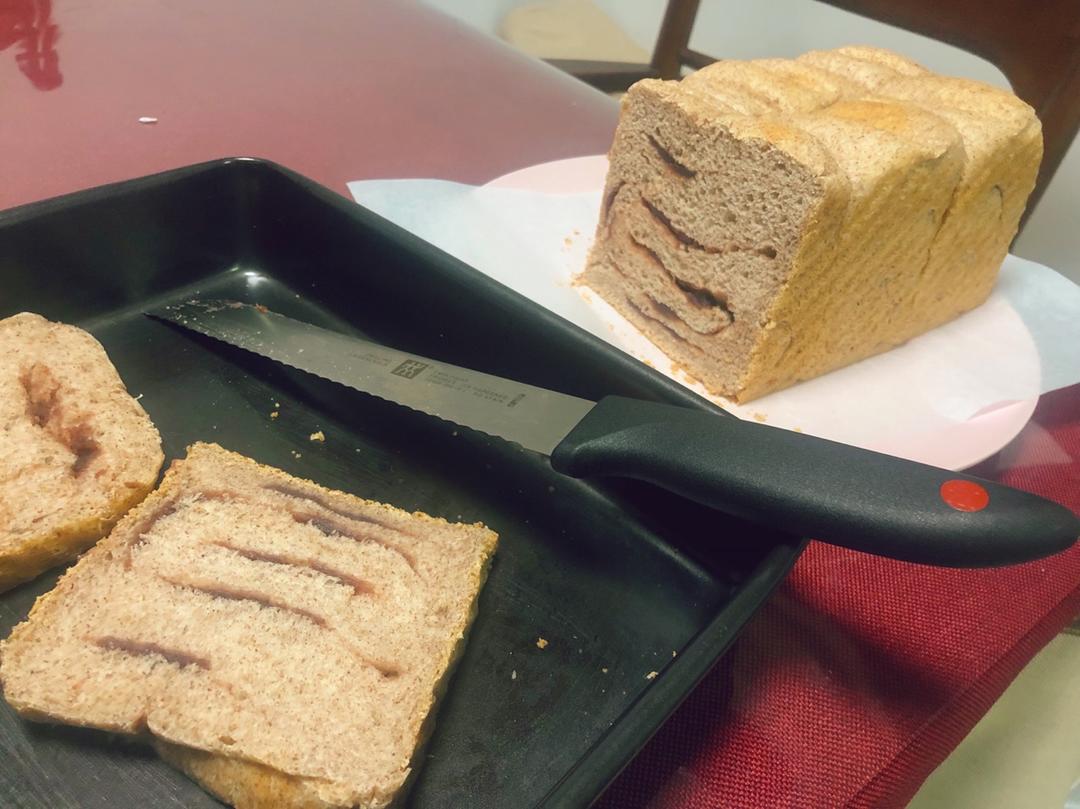 全麦红豆吐司🍞