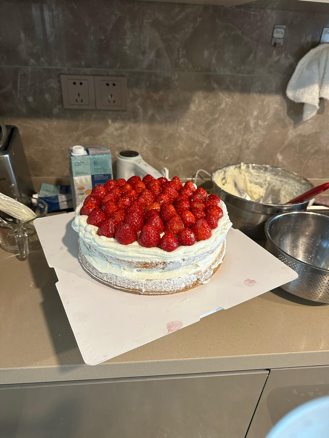 纯奶手撕吐司的做法 步骤1