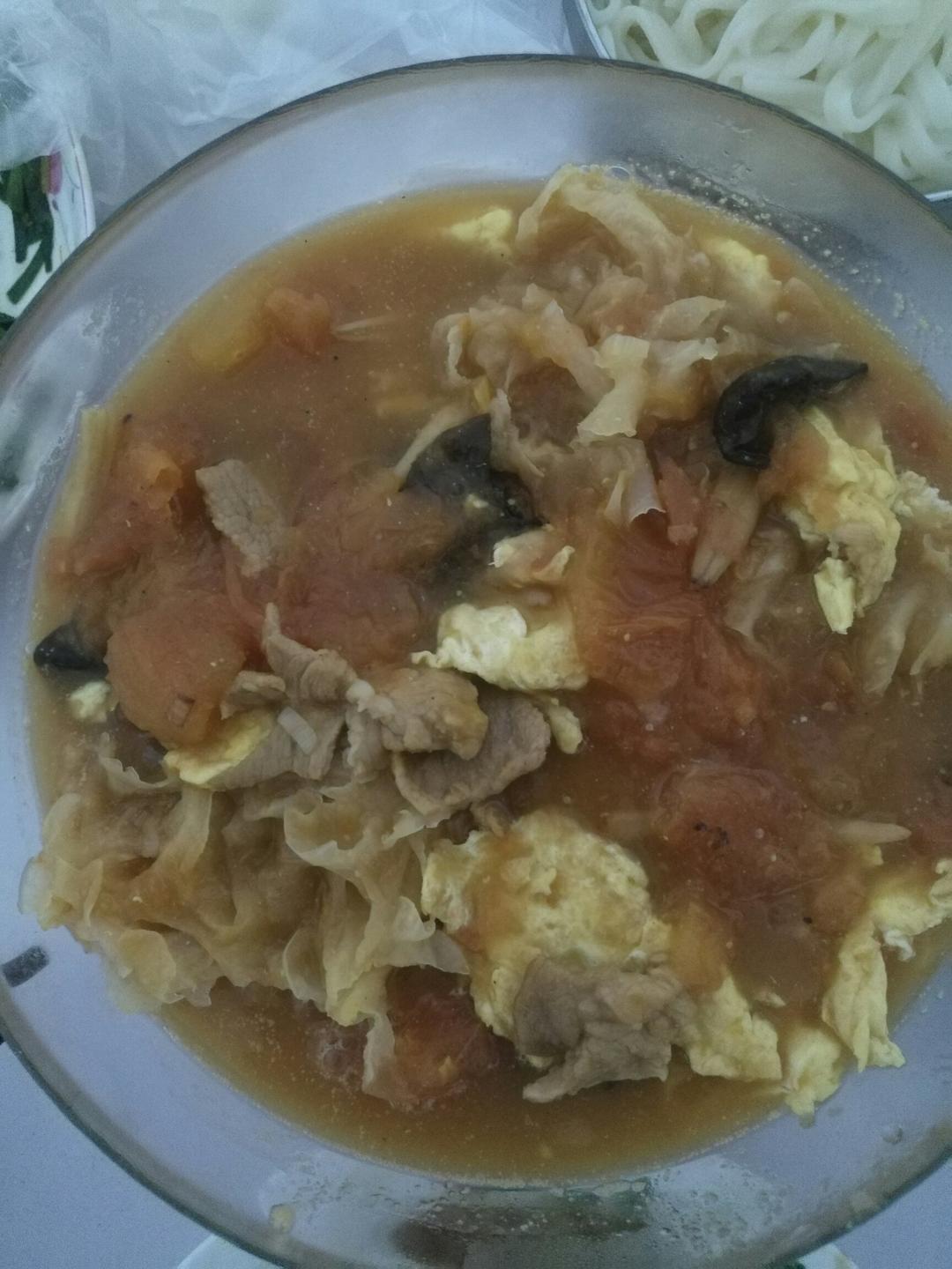 (外婆真传)西红柿打卤面