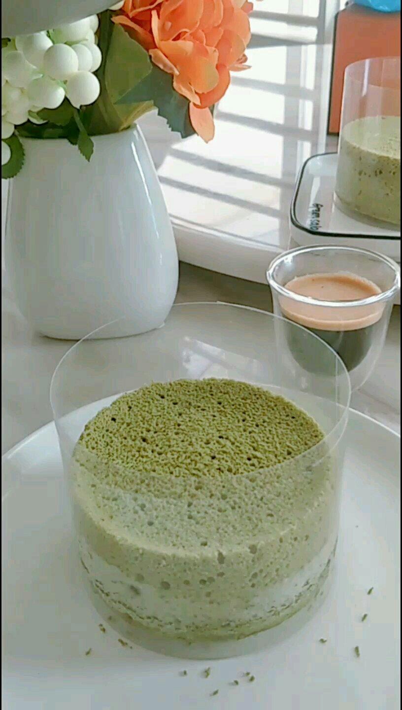 抹茶雪崩蛋糕/奶盖蛋糕