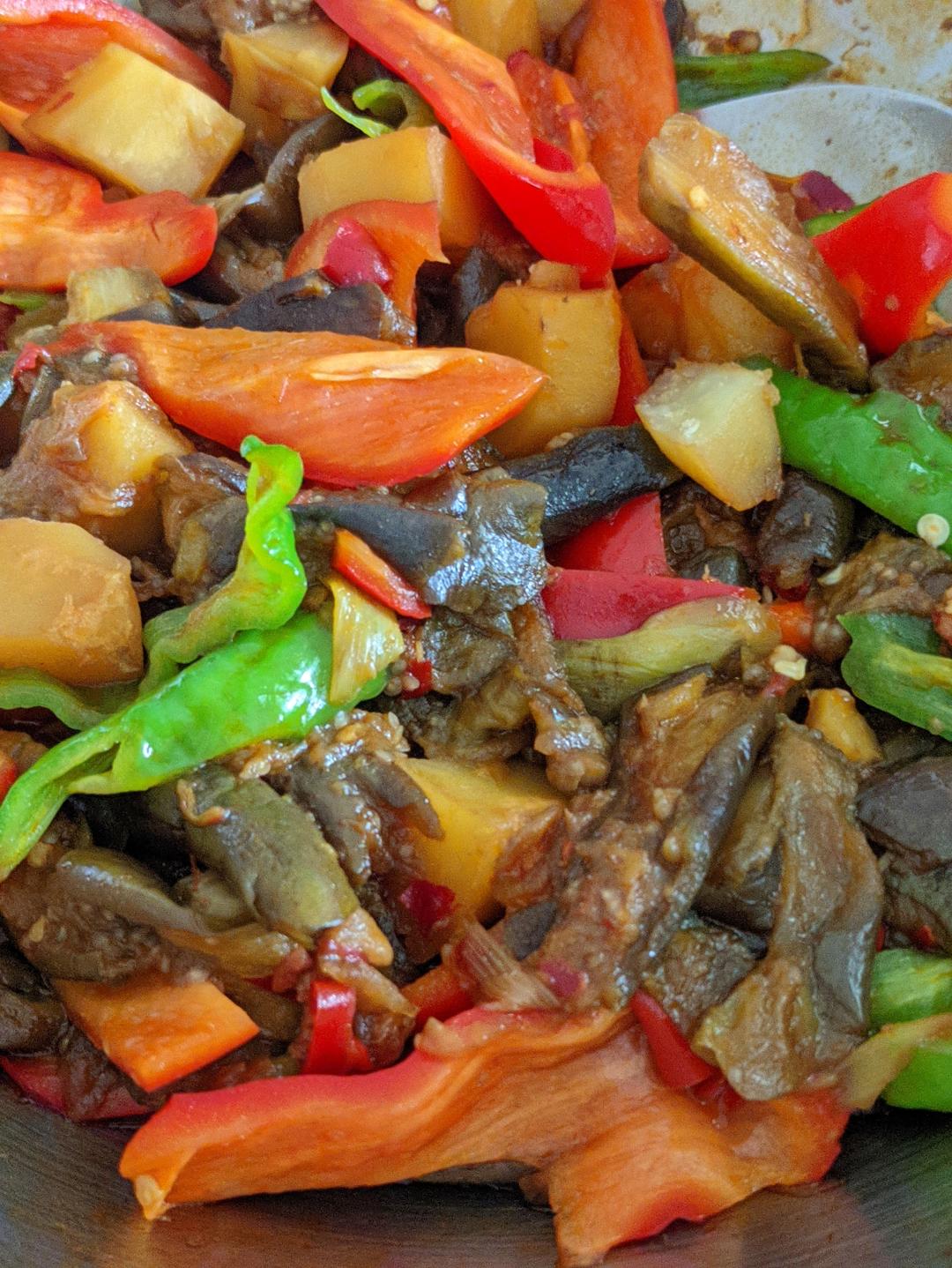 【超下饭】土豆炖茄子