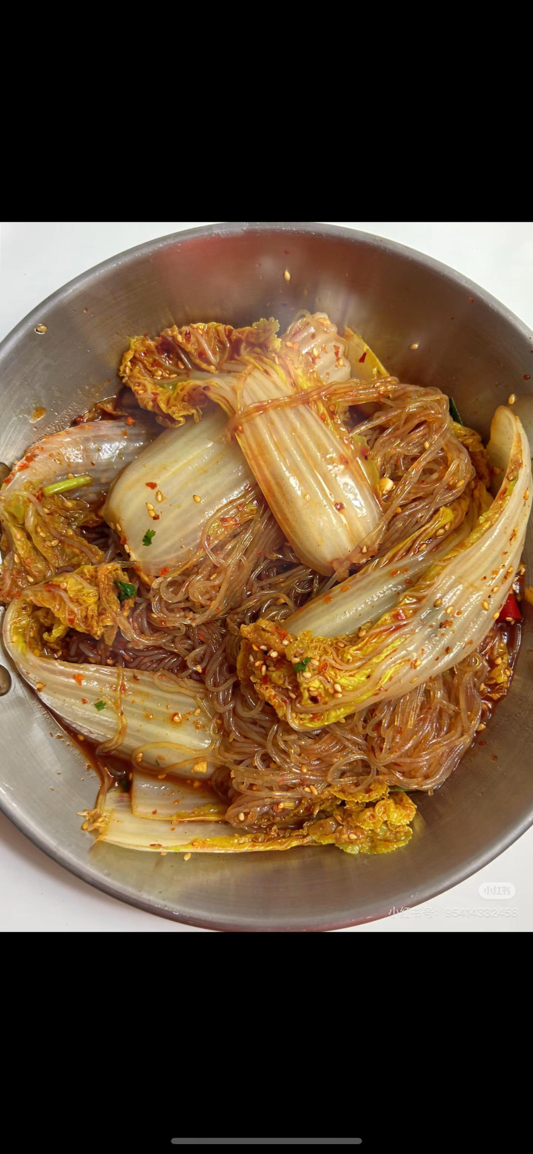 娃娃菜拌粉丝