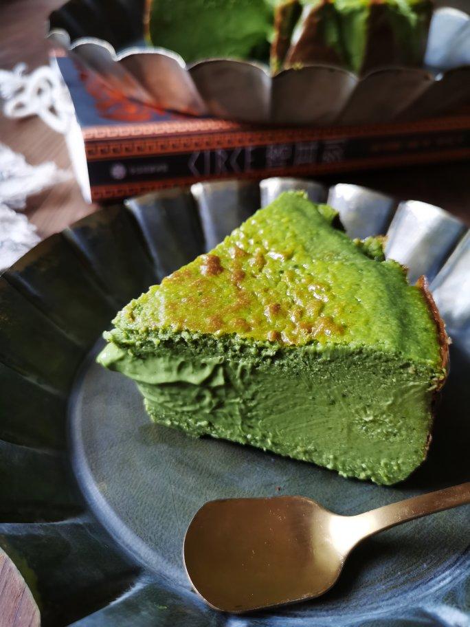 流心抹茶巴斯克芝士蛋糕