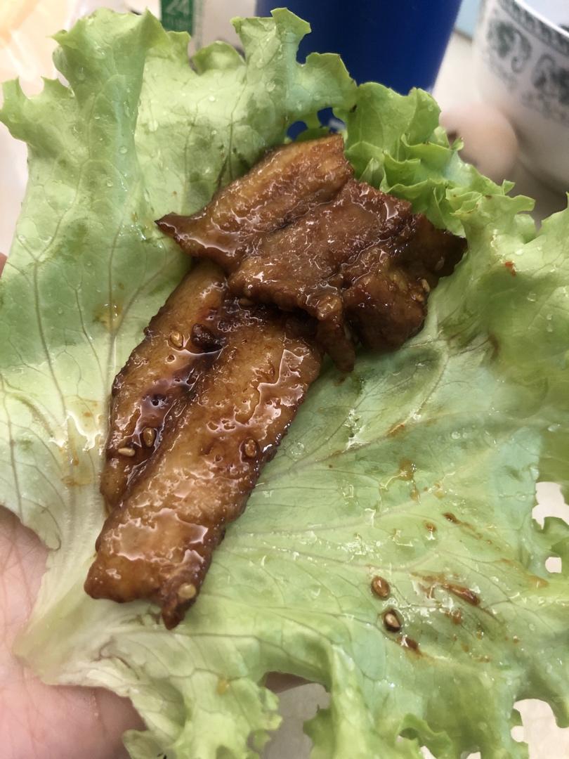 韩式烤五花肉(平底锅版)