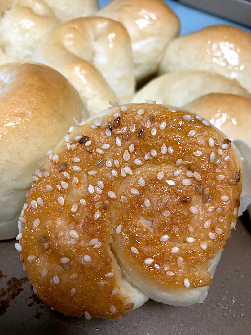 蜂蜜脆底小面包