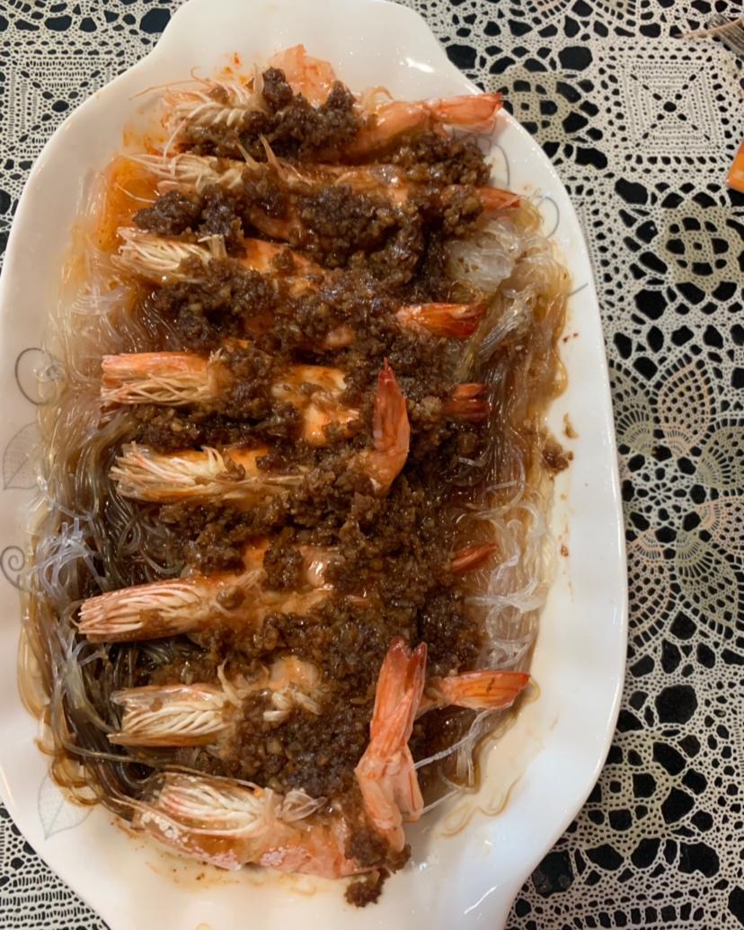蒜蓉粉丝蒸虾