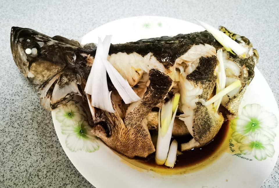 清蒸桂鱼（鲈鱼等）