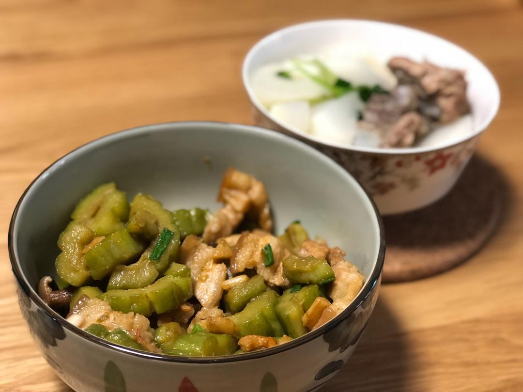 苦瓜烧肉