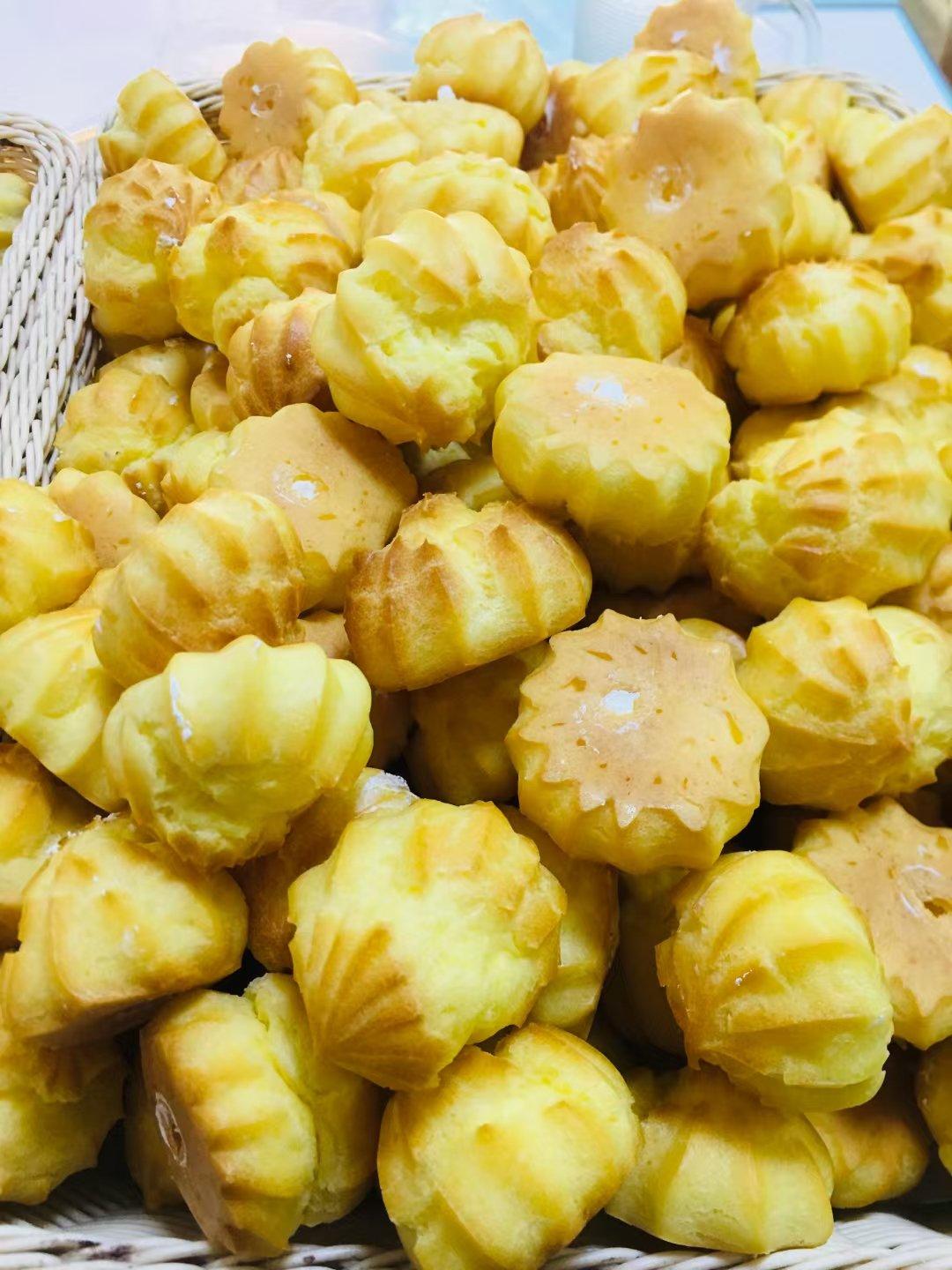 奶油小泡芙，容易做，成功率极高～